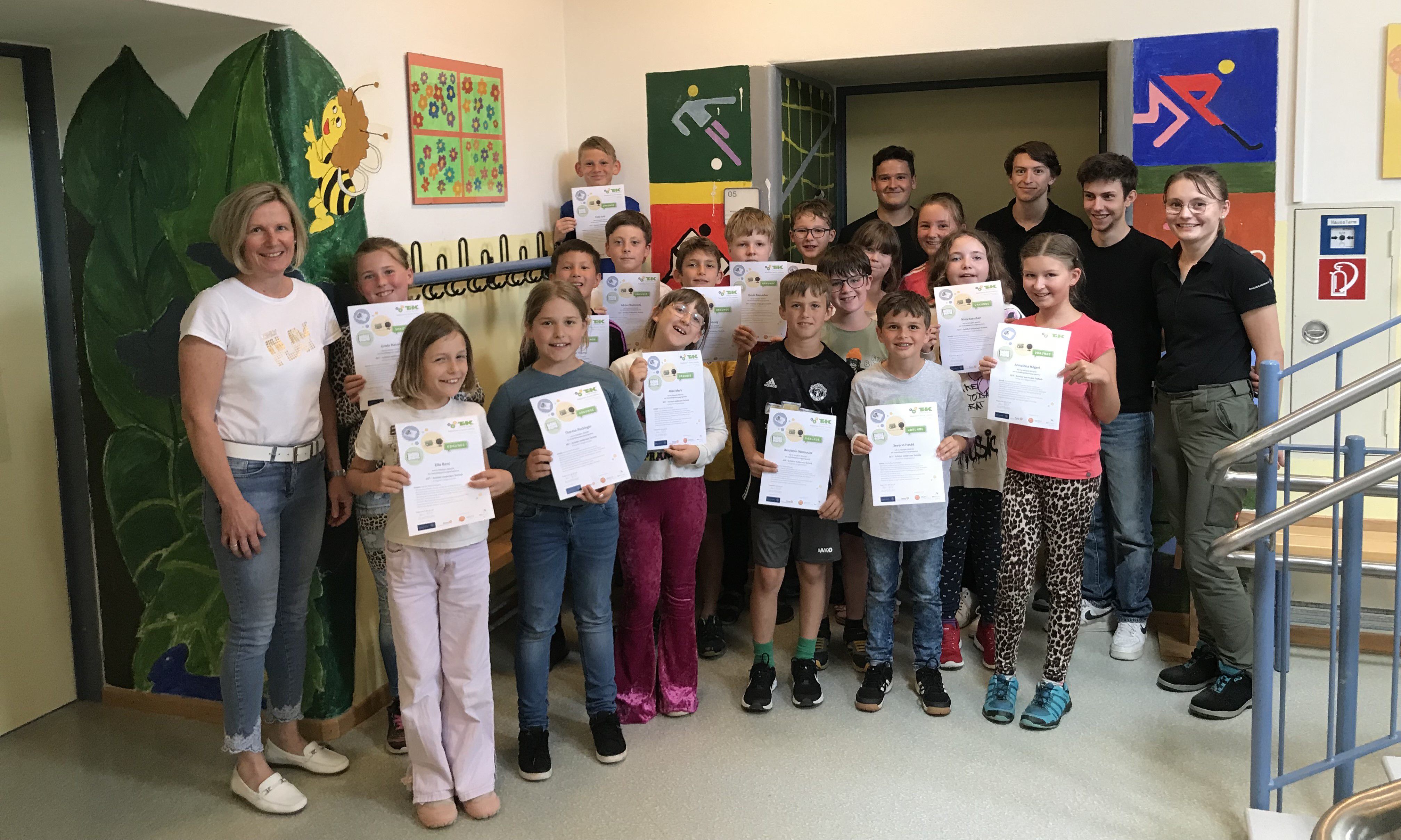 SET - SCHÜLER ENTDECKEN TECHNIK an der Grundschule Prackenbach