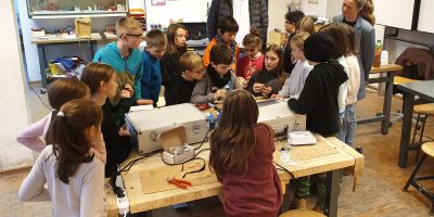 SET – SCHÜLER ENTDECKEN TECHNIK an der Grundschule Seligenthal in Landshut