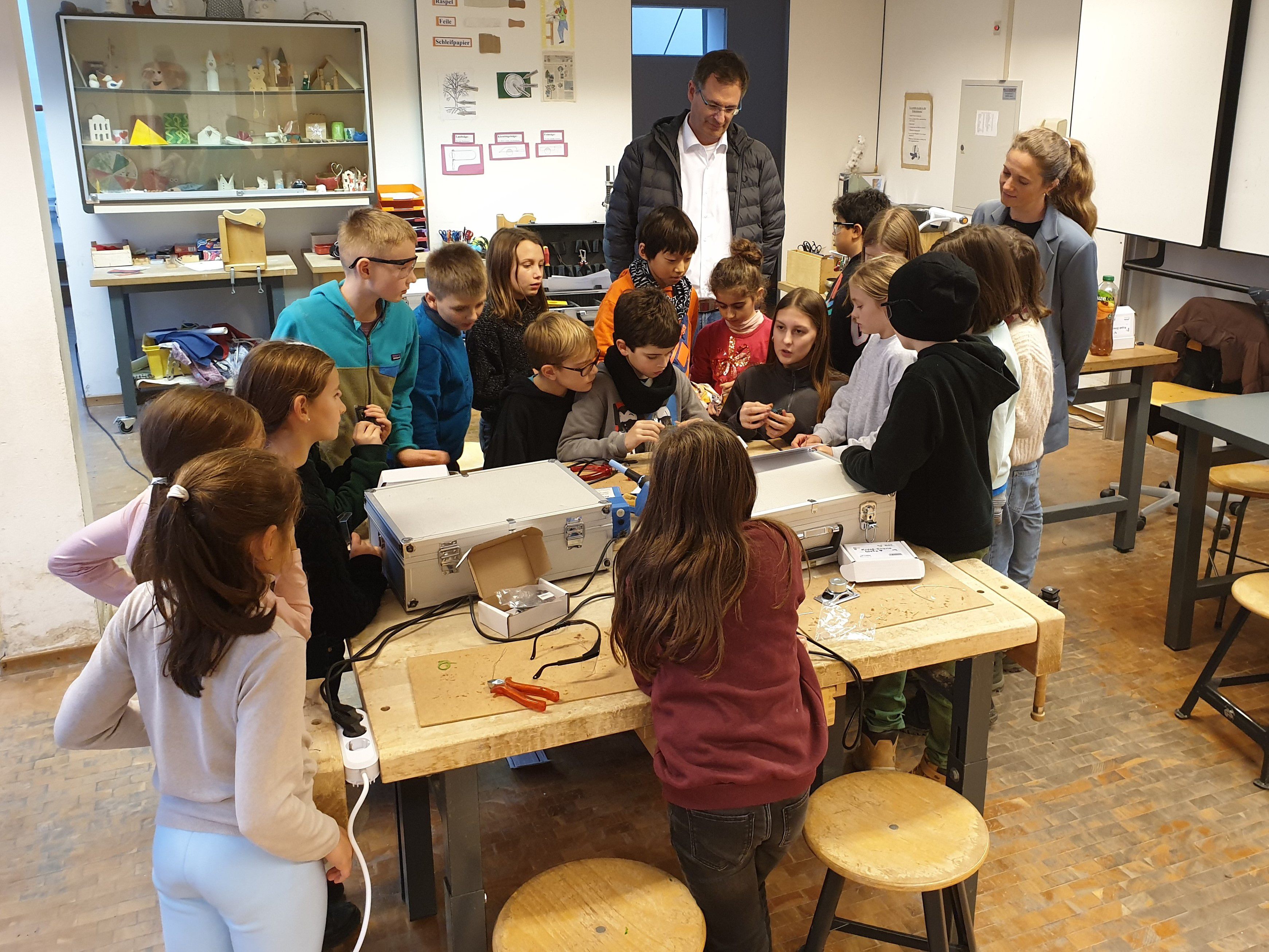 SET – SCHÜLER ENTDECKEN TECHNIK an der Grundschule Seligenthal in Landshut