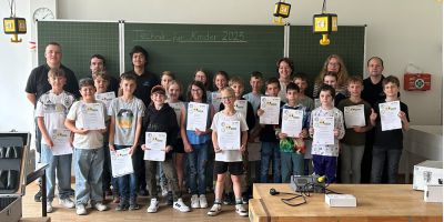 SCHÜLER ENTDECKEN TECHNIK an der Grundschule Wald