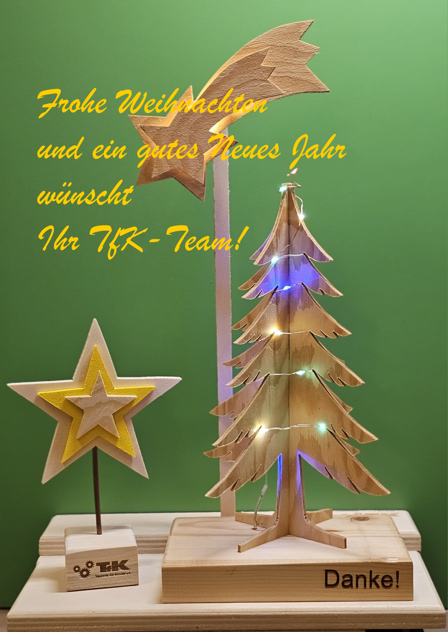 "TECHNIK FÜR KINDER E.V.“ wünscht Frohe Weihnachten!