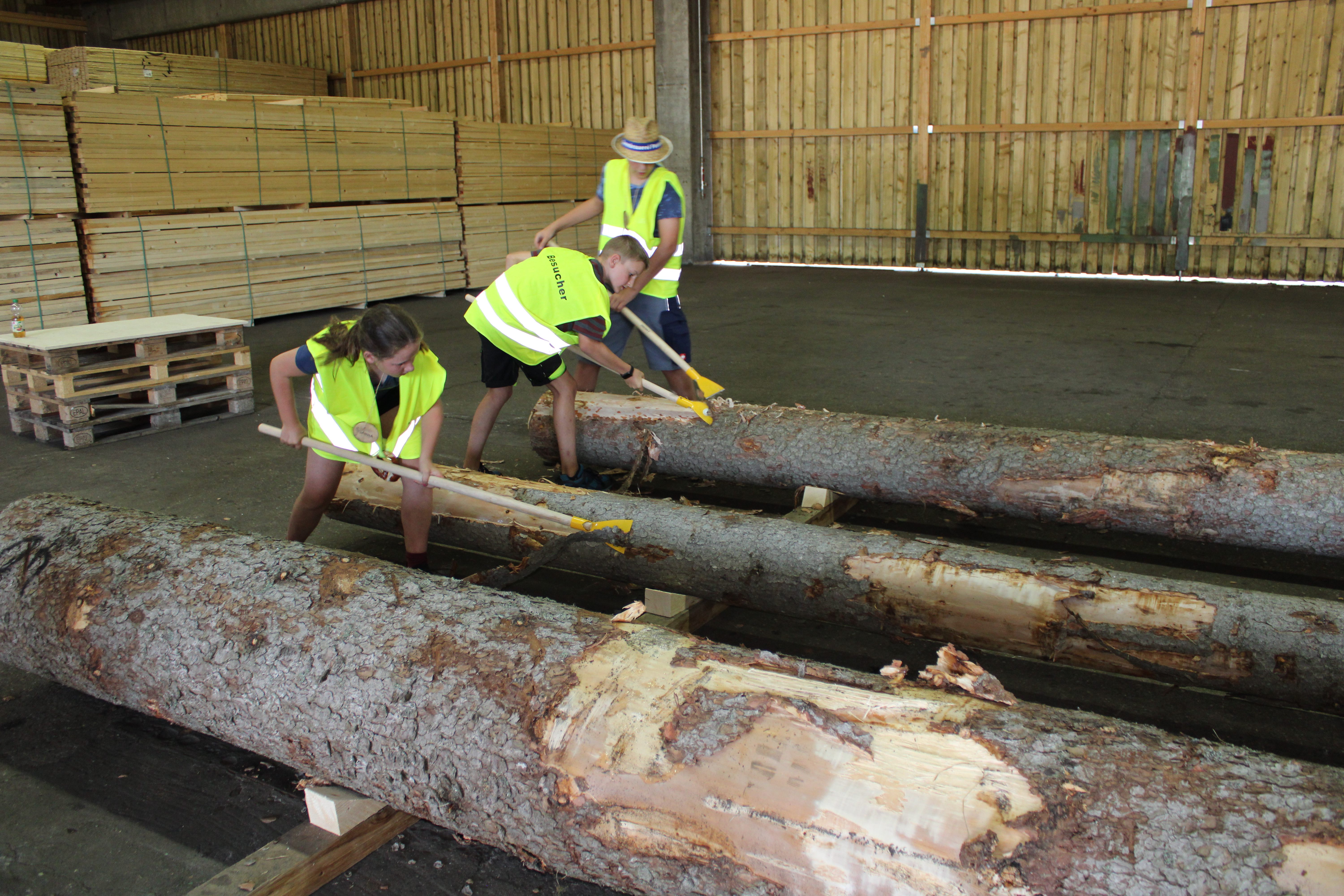 TECHNIKFERIEN – "Schau hinter die Kulissen und baue deinen eigenen Holz-Stuhl" bei der Schwaiger Holzindustrie GmbH & Co. KG in Hengersberg