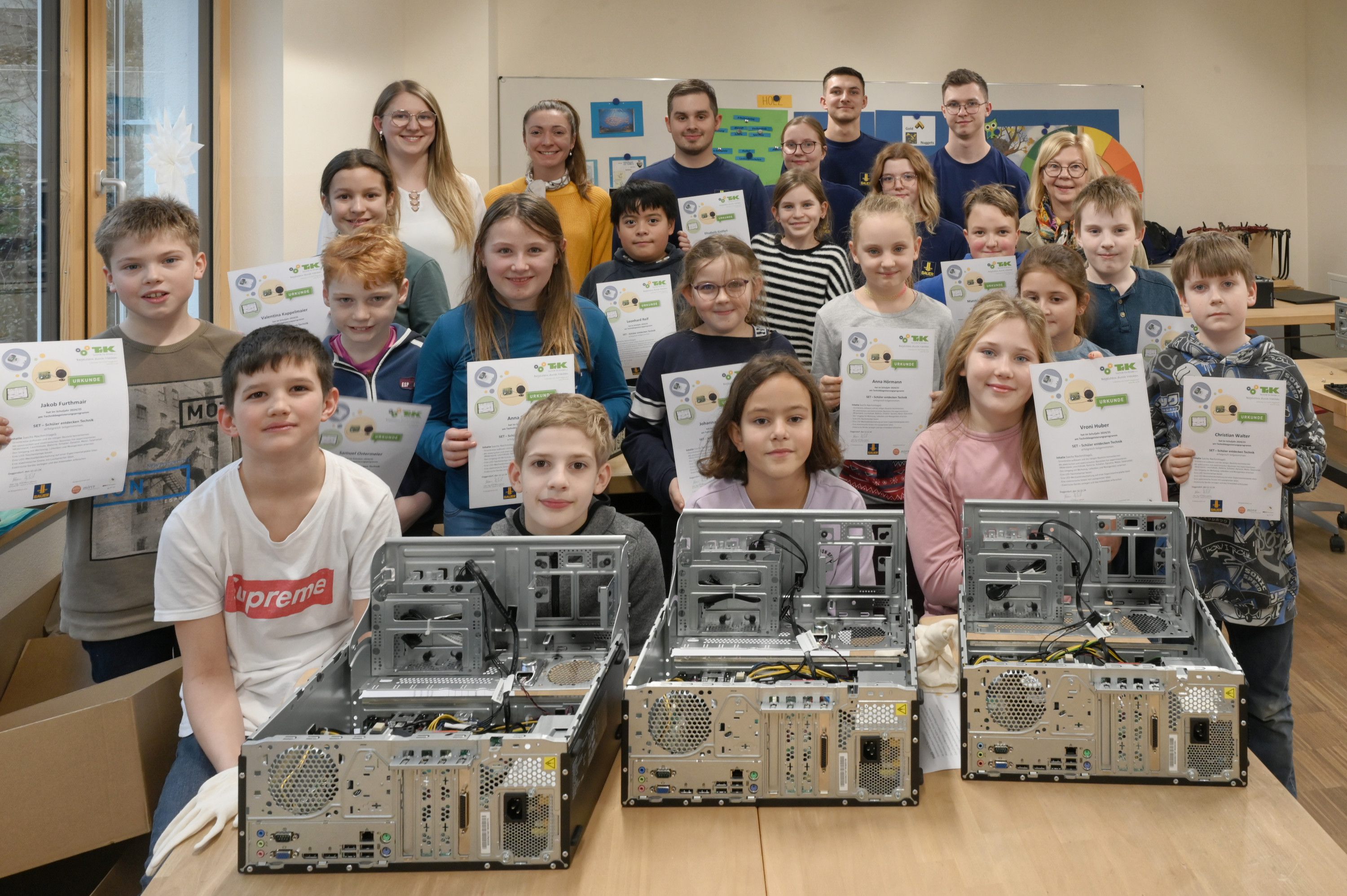 SET - SCHÜLER ENTDECKEN TECHNIK - an der Grundschule Gachenbach